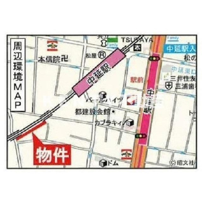 【地図】 | スタイリオ中延ⅡＷＥＳＴ