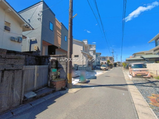 【前面道路含む現地写真】 | 名古屋市守山区城土町22【仲介手数料無料】新築一戸建て　1号棟