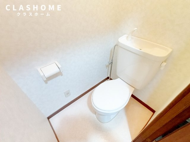 コーポイーストC　　　刈谷市近郊の賃貸はクラスホームのトイレ|同物件の別部屋になります。