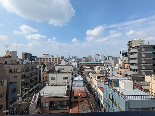 ALTERNA浅草の設備|7Fバルコニーからの眺望