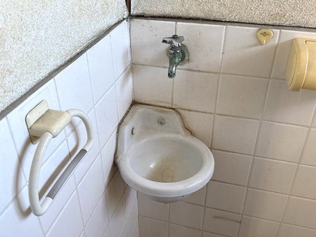馬場貸住宅の洗面所