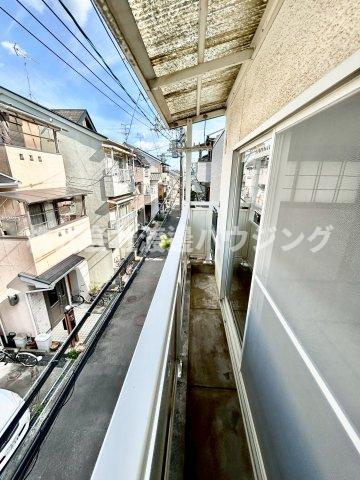 高槻市大塚町一戸建のバルコニー