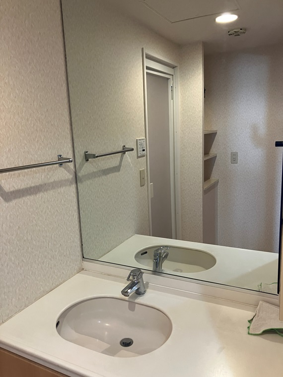 アドリーム川越の洗面所