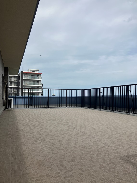 アドリーム川越のバルコニー