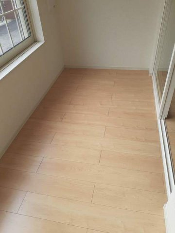 レジデンス・ドリームＡ２のバルコニー|陽当たり良好なサンルームです♪