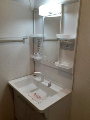 レジデンス・ドリームＡ２の洗面所|広い洗面スペースです★