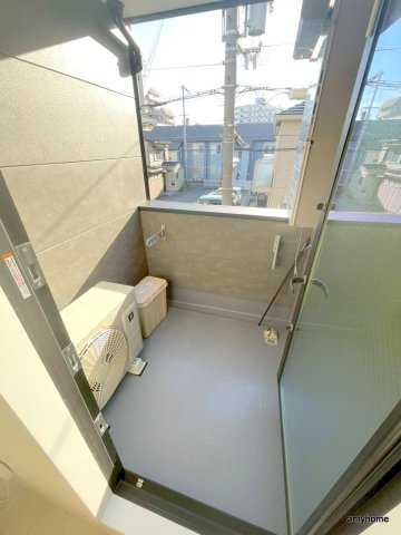 カメリア神崎川　仲介手数料無料のバルコニー