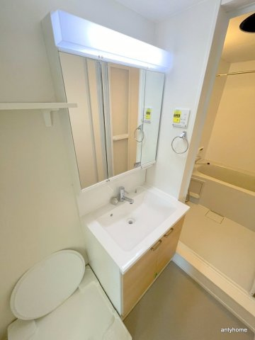 カメリア神崎川　仲介手数料無料の洗面所
