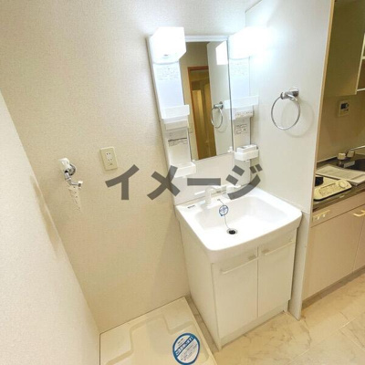 【洗面所】 | une semaine | ※別部屋の写真です。