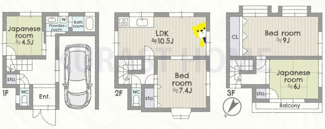 京都市伏見区久我森ノ宮町　中古戸建
