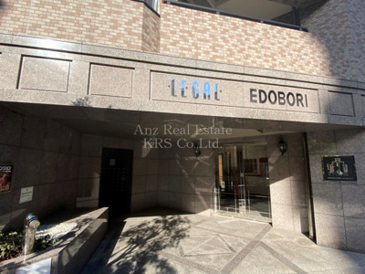 【エントランス】 | リーガル江戸堀 | 重厚感のあるエントランスです★