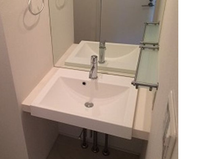 【独立洗面台】 | コンフォリア南砂町 | 使いやすい独立洗面台です