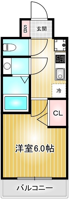 メイクスアート上前津Ⅵ｜名古屋市の賃貸ならMy賃貸の間取り|メイクスアート上前津Ⅵ