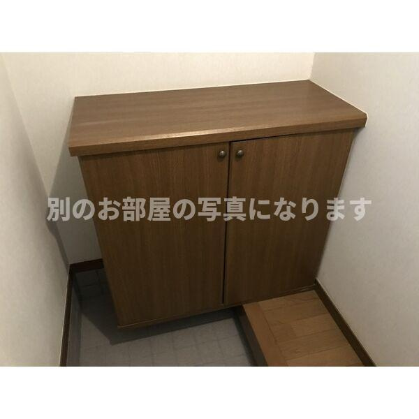 セレーノA棟の玄関