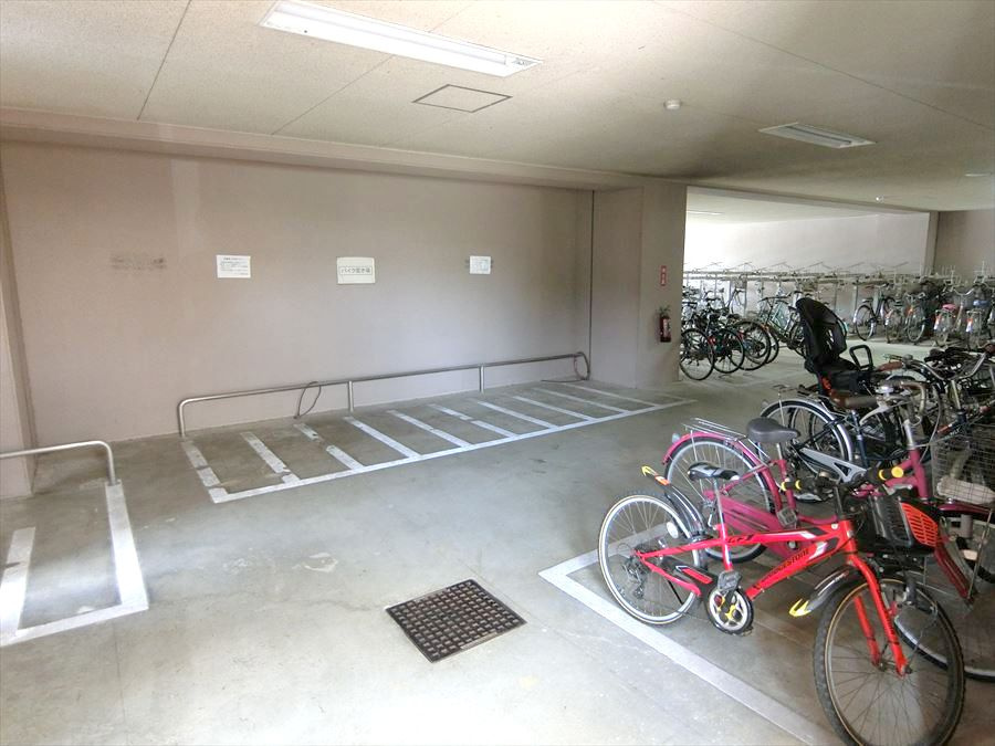 ロフティ城南セントラルタワーのその他共用部分|駐輪場に自転車も停められます♪