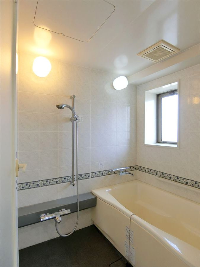 ロフティ城南セントラルタワーの浴室|追い焚き付きのお風呂です♪