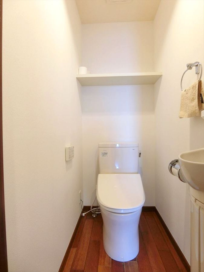 ロフティ城南セントラルタワーのトイレ|嬉しい温水洗浄便座付き♪