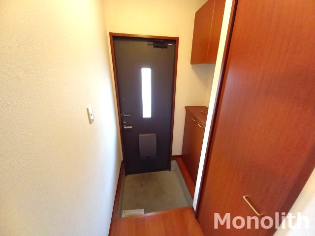 エスポワールAの玄関