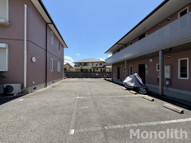 エスポワールAの駐車場