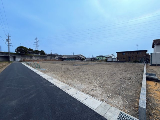 売土地　大垣市赤花町1丁目　全4区画分譲の外観|現地(2026年3月2日)撮影　