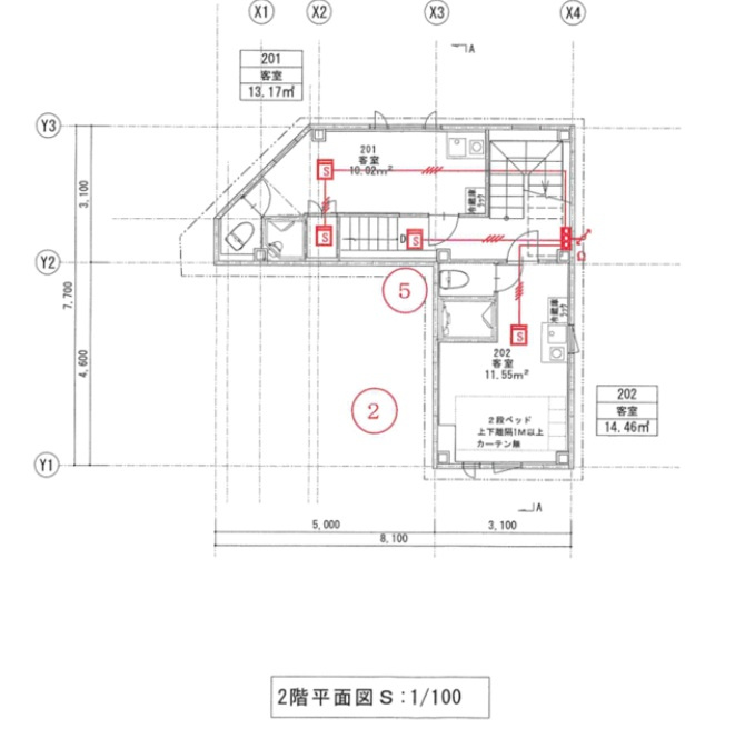 台東区台東２丁目のホテル