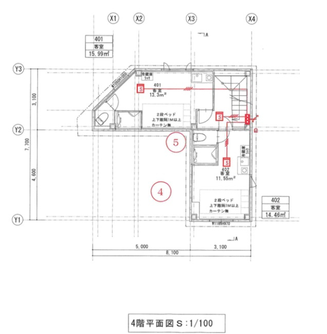 台東区台東２丁目のホテル