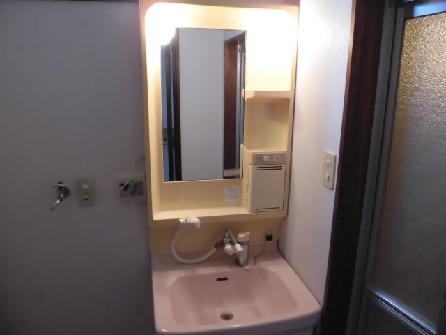 ハイツグレイスＭ棟の洗面所