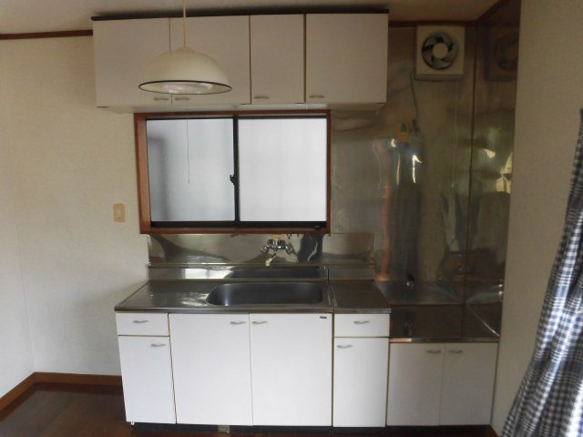 ハイツグレイスＭ棟のキッチン