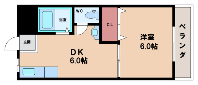 【間取り】 | グランドール住吉