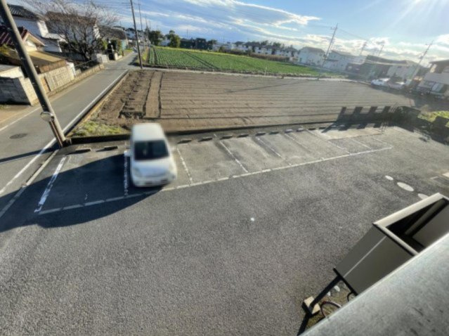 ハイムカーラの駐車場