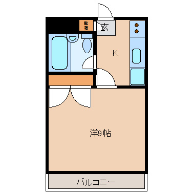 スチューデントハイツ メゾン中野の間取り