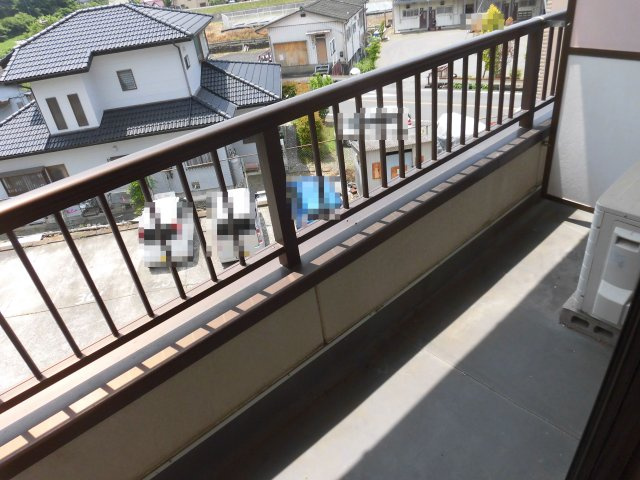 スチューデントハイツ メゾン中野のバルコニー