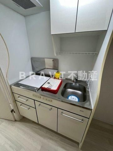 SERENiTE北浜　BRAVI不動産のキッチン|【SERENiTE北浜】キッチンでお料理をお楽しみください