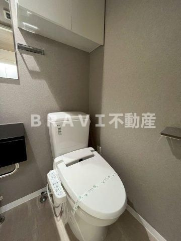 SERENiTE北浜　BRAVI不動産のトイレ|【SERENiTE北浜】トイレです
