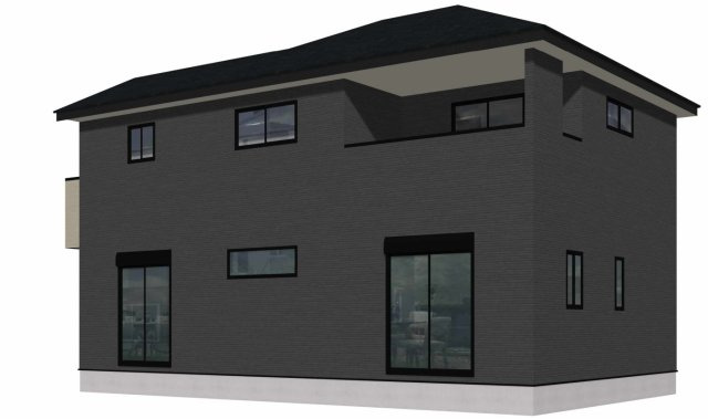 仲介手〇料不要　よかタウンBloom菊陽町大字久保田5期【菊陽中部小・菊陽中】の外観パース|外観パースです