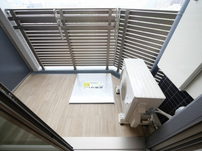 【バルコニー】 | プレサンスブルーム東三国 | お洗濯にも便利なバルコニー付き