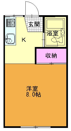 ベルディア浜町の間取り