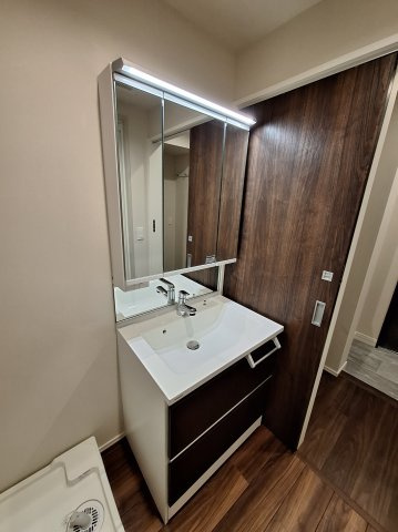 （仮称）浦和区東仲町メゾンの独立洗面台