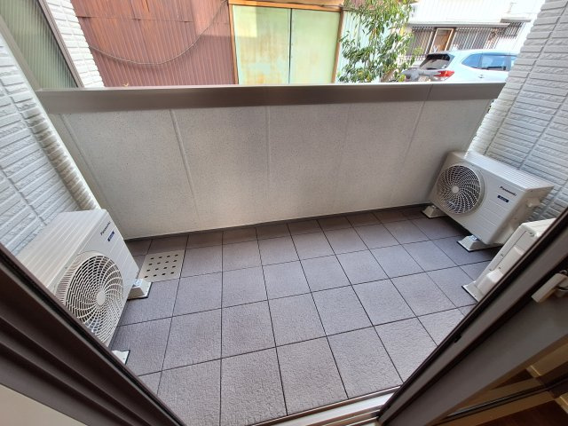 （仮称）浦和区東仲町メゾンのバルコニー