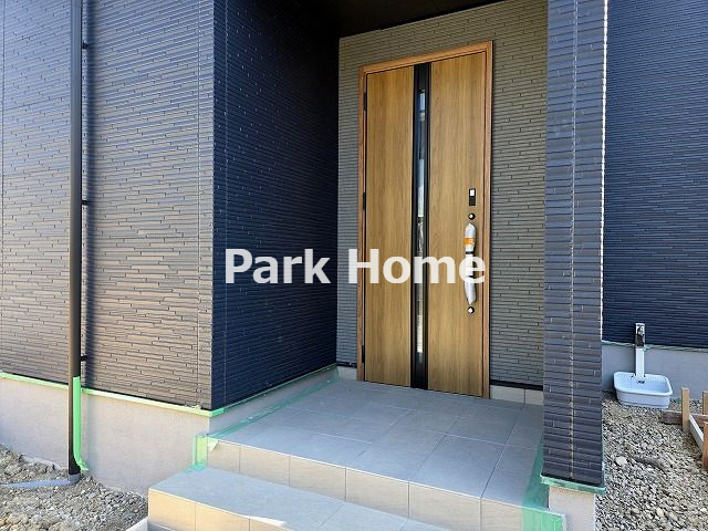 高知市介良乙-9期4棟3号棟- 新築戸建ての外観|3号棟　2025.10月：建築中