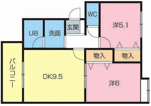 MSタウンの間取り