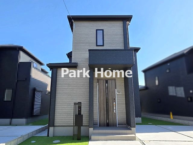 高知市介良乙-9期4棟2号棟- 新築戸建ての外観|2025.11月：建築中