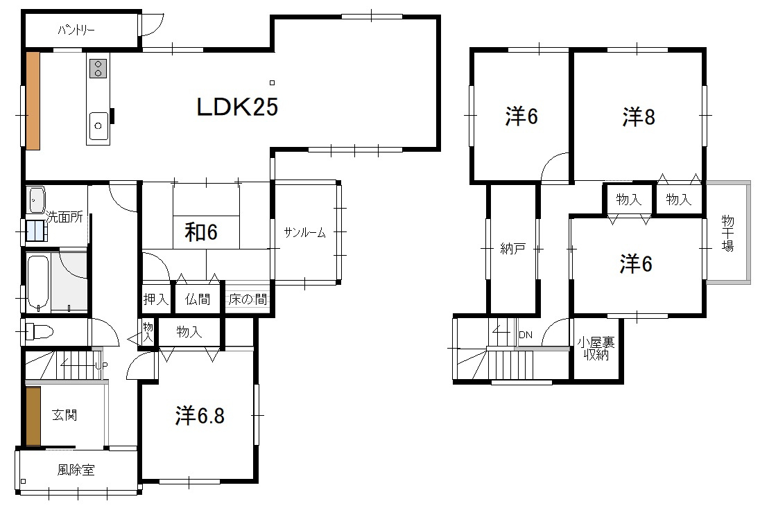 【間取り】の画像
