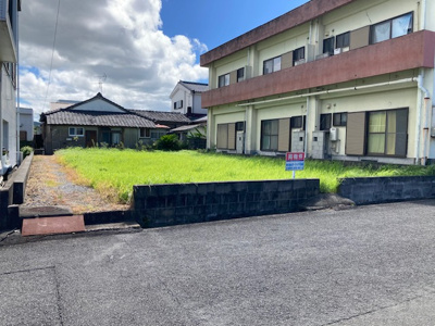 【前面道路含む現地写真】 | 枕崎市桜木町　売地