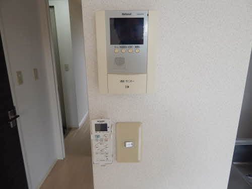 パークヒル　Ｂ棟のセキュリティ|TVモニター付きで安心です☆