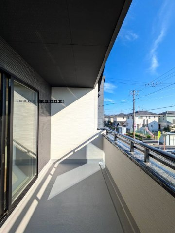 岡山市南区福島2丁目  1期②号棟のバルコニー|◆バルコニーは南に面しており日当たり良好です。