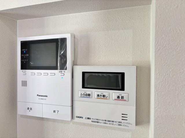 新築戸建　上安2丁目（No.3／No.3）のセキュリティ|録画機能付きで後から来客を確認可能。
