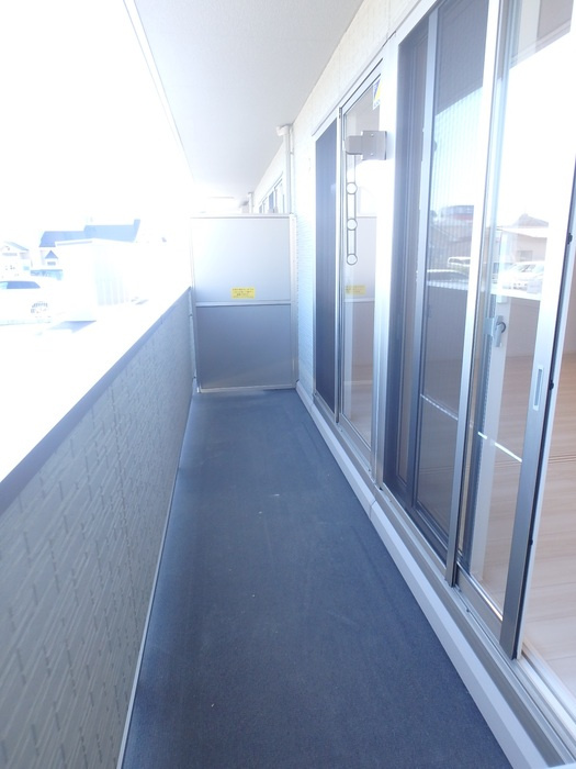 シエルレジデンスのバルコニー