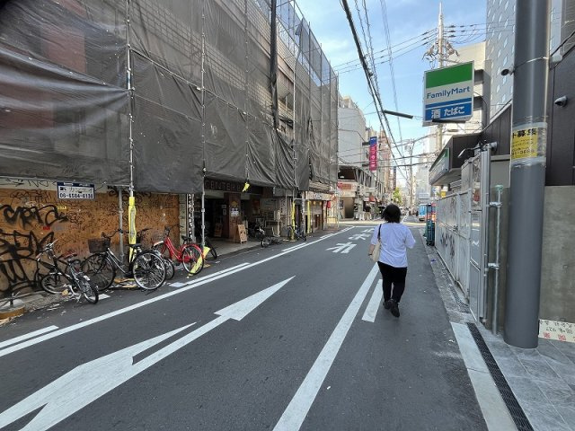 大阪市中央区西心斎橋２丁目の店舗一部の周辺