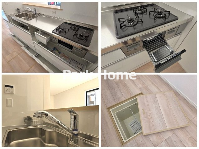 南国市大そね甲  第1-１号棟 新築戸建てのキッチン